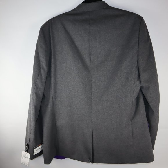 Ben Sherman Hanwll Grey Stretch Two-Button Suit Jacket Blazer Men's Size 42R-NWT - Picture 9 of 16